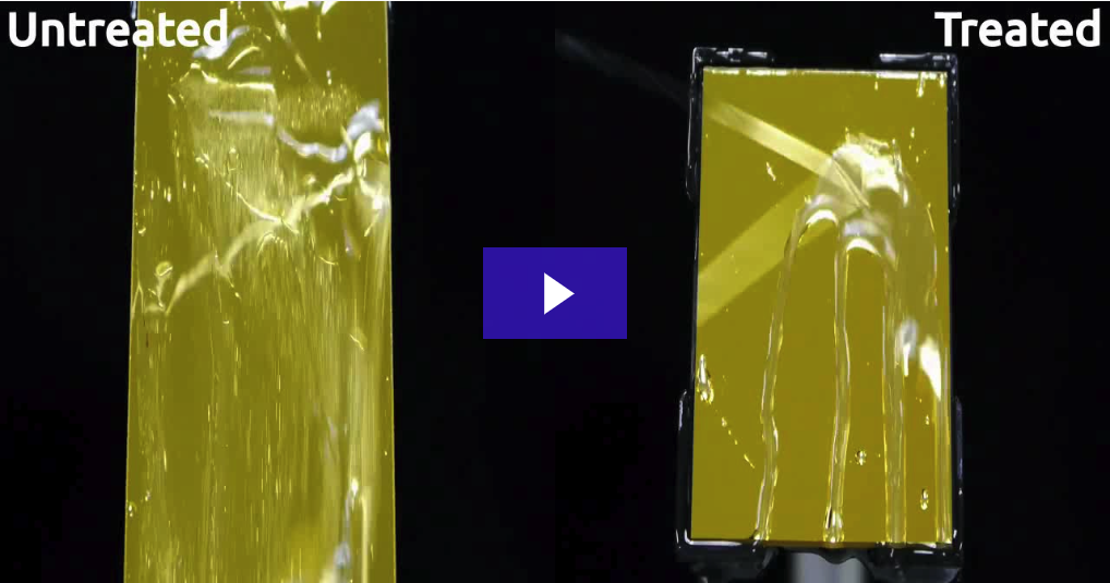 Video: Gold Hydrophobic Coating